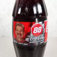 Dale Jarrett Nascar No. 88 Coca Cola Racing Family Bottle: Closeup - Click to enlarge