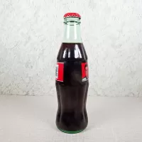 Bobby Labonte Nascar No. 18 Coca Cola Racing Family Bottle: Side - Click to enlarge