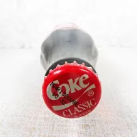 Bobby Labonte Nascar No. 18 Coca Cola Racing Family Bottle: Top - Click to enlarge