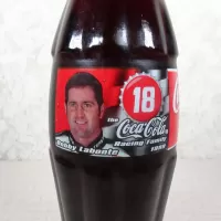 Bobby Labonte Nascar No. 18 Coca Cola Racing Family Bottle: Image - Click to enlarge