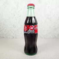 Jeremy Mayfield Nascar No. 12 Coca Cola Classic Bottle: Front - Click to enlarge