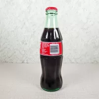 Jeremy Mayfield Nascar No. 12 Coca Cola Classic Bottle: Back - Click to enlarge