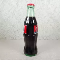 Jeremy Mayfield Nascar No. 12 Coca Cola Classic Bottle: Side - Click to enlarge