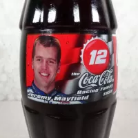 Jeremy Mayfield Nascar No. 12 Coca Cola Classic Bottle: Image - Click to enlarge