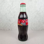 Steve Park Nascar No. 1 Coca Cola Racing Family Bottle: Front
