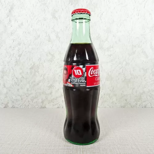 Ricky Rudd Nascar No. 10 Coca Cola Racing Family Bottle: Front