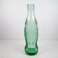 Louisville Kentucky 6 oz Empty Vintage Coke Bottle 815: Back - Click to enlarge