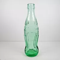 Louisville Kentucky 6 oz Empty Vintage Coke Bottle 815: Left - Click to enlarge