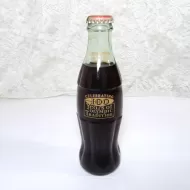 Celebrating 100 Years of Olympics Full Coke Bottle: Front