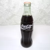 Celebrating 100 Years of Olympics Full Coke Bottle: Back - Click to enlarge