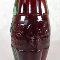 Jacksonville Florida vintage 8 oz full hobbleskirt no refill Coke bottle. Red Coca Cola Classic cap: Patd - Click to enlarge