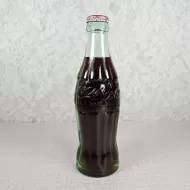 Atlanta Georgia Full Coke Bottle with Coca Cola Classic Cap: Front