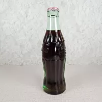 Atlanta Georgia Full Coke Bottle with Coca Cola Classic Cap: Right - Click to enlarge