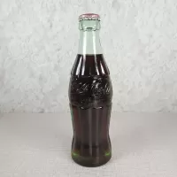 Atlanta Georgia Full Coke Bottle with Coca Cola Classic Cap: Back - Click to enlarge