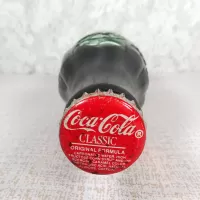 Atlanta Georgia Full Coke Bottle with Coca Cola Classic Cap: Top - Click to enlarge