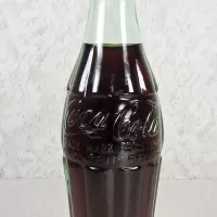 Atlanta Georgia Full Coke Bottle with Coca Cola Classic Cap: Contents - Click to enlarge