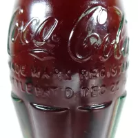 Springfield Illinois Full 8 oz. Vintage Coke Bottle: patD - Click to enlarge