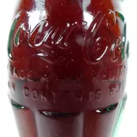 Ottumwa Iowa Full 8 oz. Vintage Coke Bottle: Contents - Click to enlarge