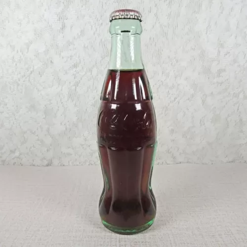New Orleans Louisiana Full 8 oz. Full Coke Bottle: Front