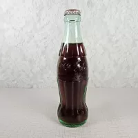 Boston Massachusetts 8 oz. Full Coke Bottle: Back - Click to enlarge