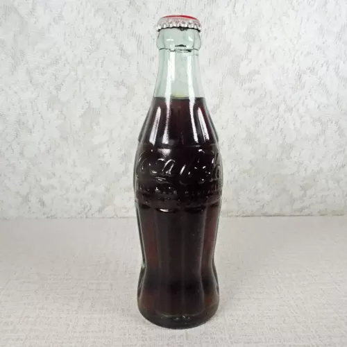 Jackson Mississippi 6 oz. Full Coke Bottle: Front