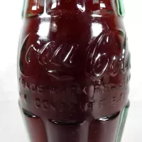 St. Louis Missouri Vintage 8 oz. Full Coke Bottle: Contents - Click to enlarge