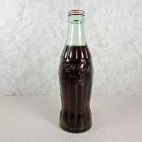 Kearney Nebraska Vintage 6 oz. Full Coke Bottle: Back - Click to enlarge