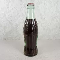 Kearney Nebraska Vintage 6 oz. Full Coke Bottle: Left - Click to enlarge