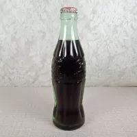 Scottsbluff Nebraska Vintage 6 oz. Full Coke Bottle: Left - Click to enlarge