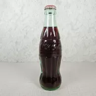 Las Vegas Nevada Vintage 8 oz. Full Coke Bottle: Front
