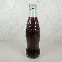 Las Vegas Nevada Vintage 8 oz. Full Coke Bottle: Back - Click to enlarge
