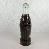 Durham North Carolina Vintage 6 oz. Full Coke Bottle: Front