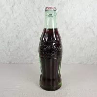 Durham North Carolina Vintage 6 oz. Full Coke Bottle: Front - Click to enlarge