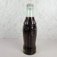 Durham North Carolina Vintage 6 oz. Full Coke Bottle: Back - Click to enlarge