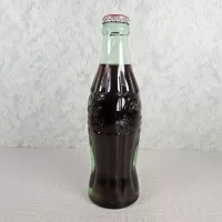Durham North Carolina Vintage 6 oz. Full Coke Bottle: Left - Click to enlarge