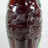 Durham North Carolina Vintage 6 oz. Full Coke Bottle: patD - Click to enlarge