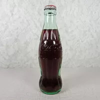Akron Ohio Vintage 8 oz. Full Coke Bottle: Back - Click to enlarge