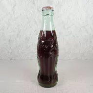 Columbus Ohio Vintage 8 oz. Full Coke Bottle: Front