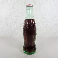 Austin Texas Vintage 8 oz. Full Coke Bottle: Back - Click to enlarge