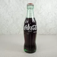 Corsicana Texas Vintage 6-1/2 oz. Full Coke Bottle: Front - Click to enlarge