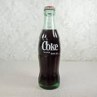Corsicana Texas Vintage 6-1/2 oz. Full Coke Bottle: Back - Click to enlarge