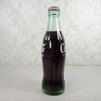 Corsicana Texas Vintage 6-1/2 oz. Full Coke Bottle: Left - Click to enlarge