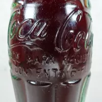 Dallas Texas Vintage 6 oz. Full Coke Bottle: Contents - Click to enlarge