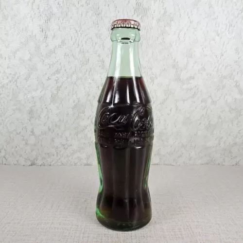 Salt Lake City Utah Vintage 6 oz. Full Coke Bottle: Front