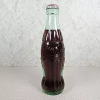 Charlottesville Virginia Vintage 8 oz. Full Coke Bottle: Back - Click to enlarge