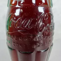 Charlottesville Virginia Vintage 8 oz. Full Coke Bottle: Contents - Click to enlarge