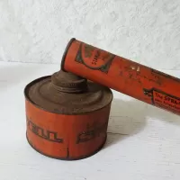 Spra-Well Vintage Bug Sprayer with Metal Tank: Tank Side - Click to enlarge