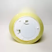 LED Real Wax Flameless Flickering Pillar Candles 3 Pack: Bottom - Click to enlarge