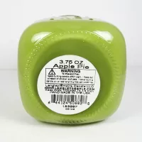 Apple Pie 3.75 oz. Scented Candle in a Glass Mason Jar: Bottom - Click to enlarge