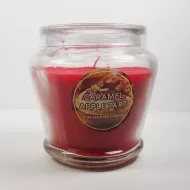 Caramel Apple Tart 3 oz. Scented Candle Glass Container: Front